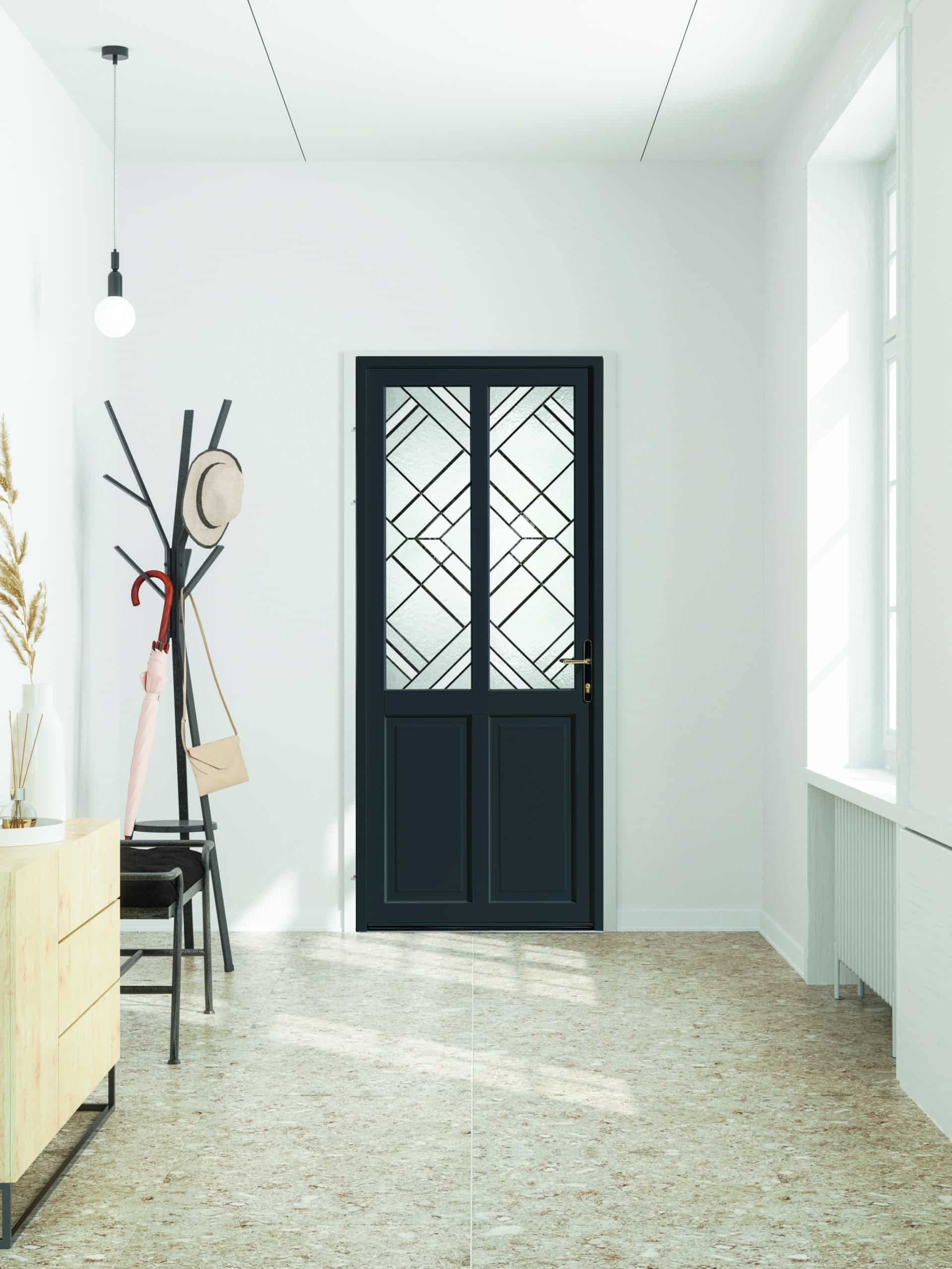 wood entry door